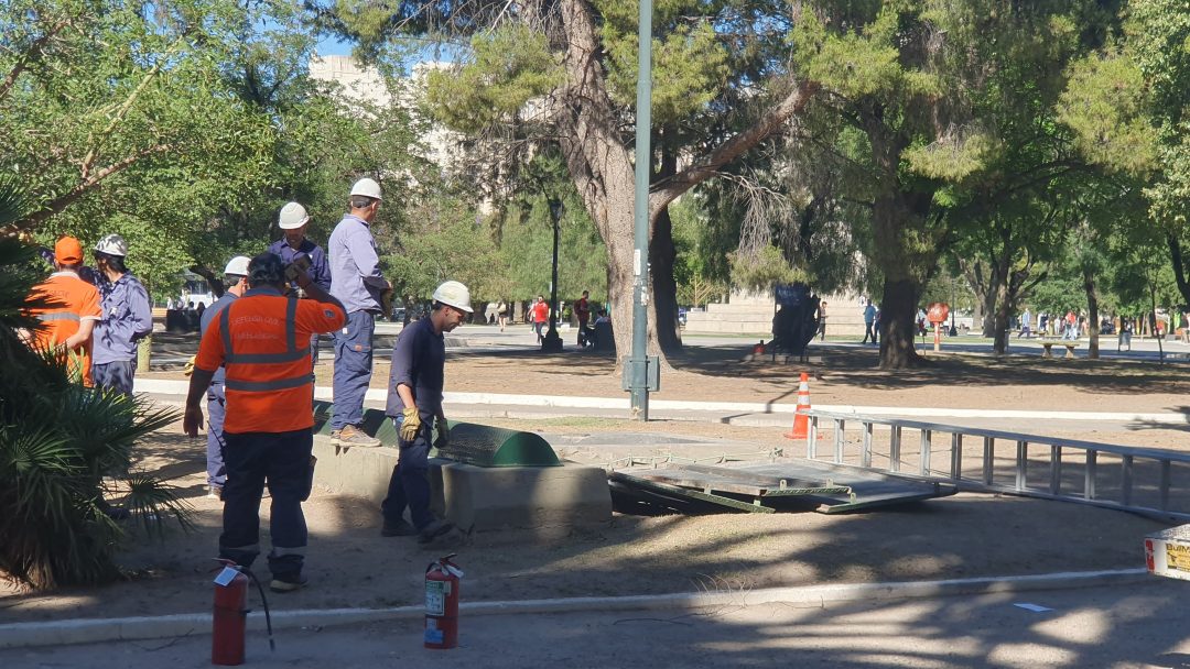 Una falla en un centro transformador dejó sin luz parte del microcentro