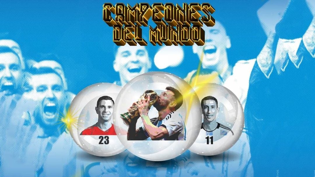 Fábrica de bolitas creó una edición especial de la Selección Argentina