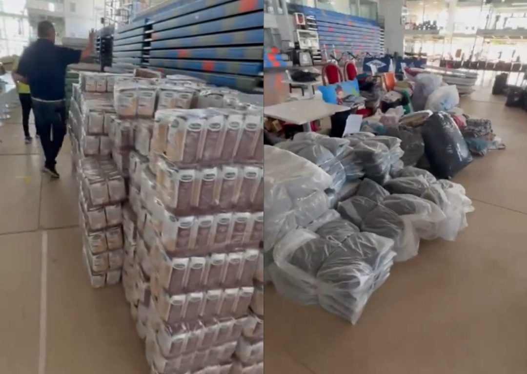 Llegaron a Bahía las donaciones de Lautaro Martínez, Germán Pezzella, Rodrigo Palacio y la AFA