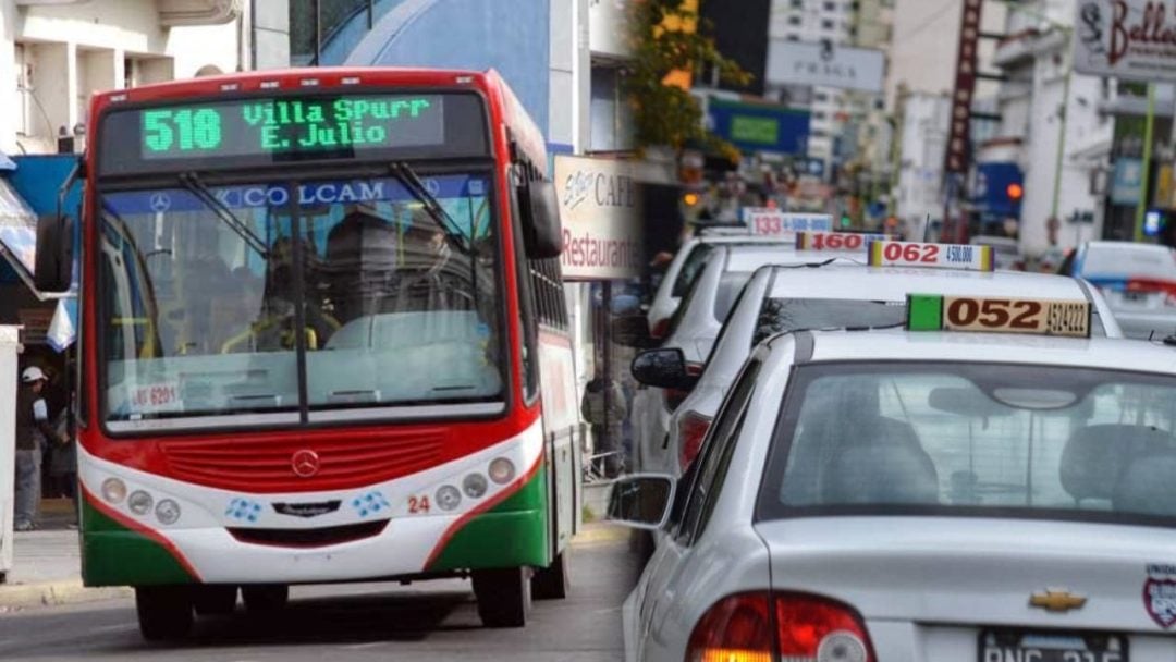 Se aprobó el aumento de tarifas de colectivo y taxis en Bahía