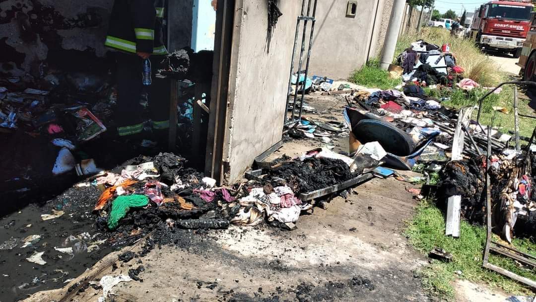 Abrazo solidario al merendero que sufrió pérdidas totales tras un incendio