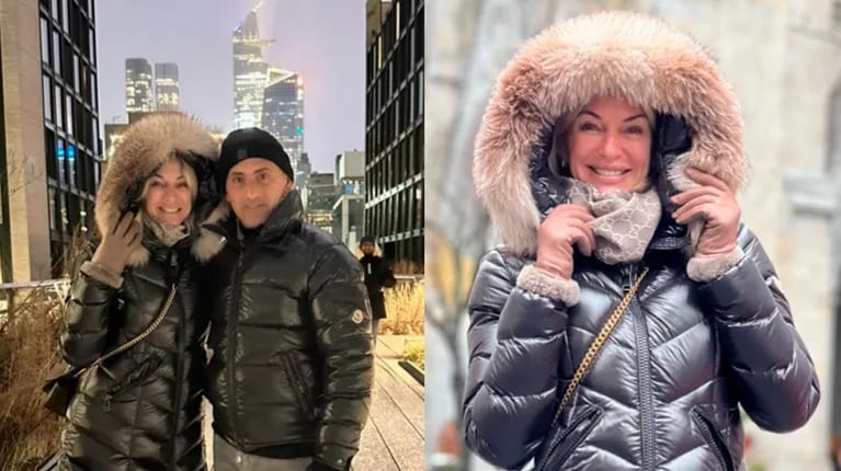 El romántico álbum de fotos de Yanina y Diego Latorre en Nueva York: “Con mi gran compañero”