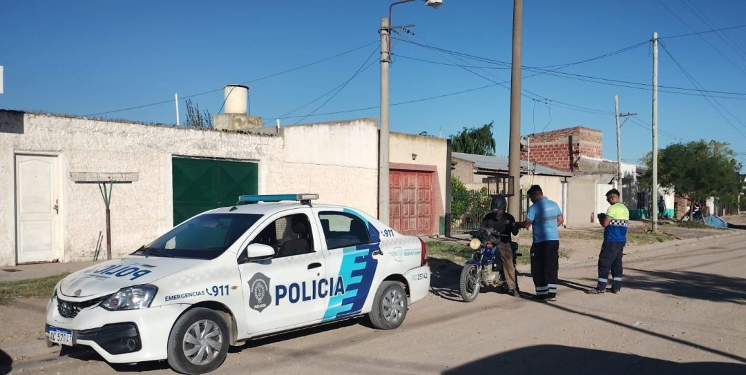 Operativo policial en Cerri