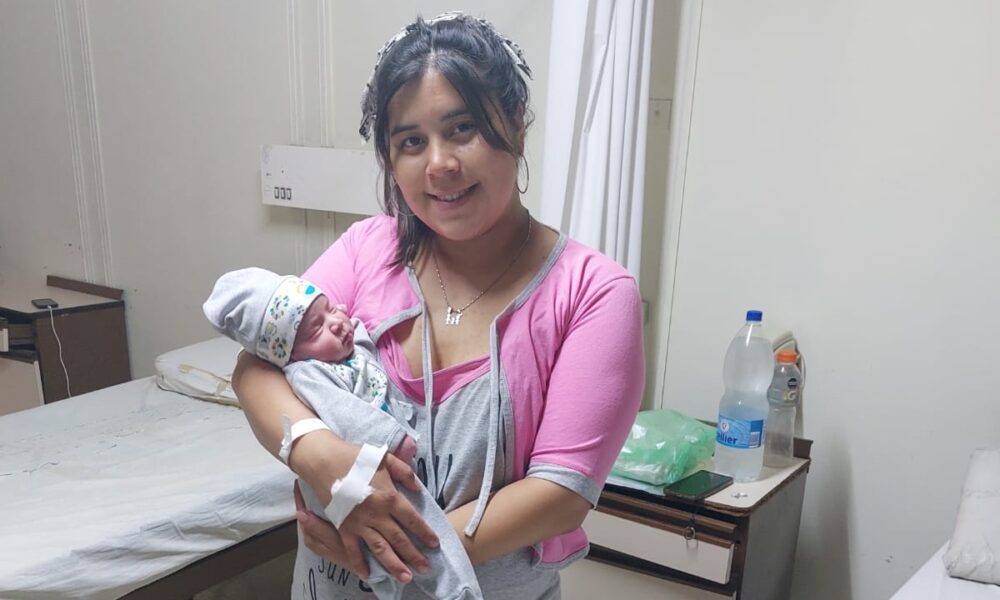 Bautista fue el primer bebé del año en Bahía