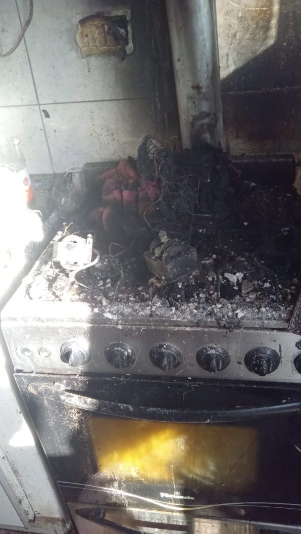 Un incendio destruyó una vivienda en Villa Gloria