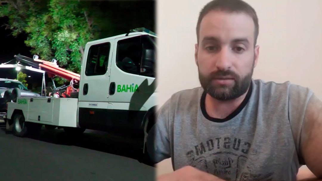 Un vecino bahiense hizo su reclamo en redes indignado por el secuestro de su camioneta