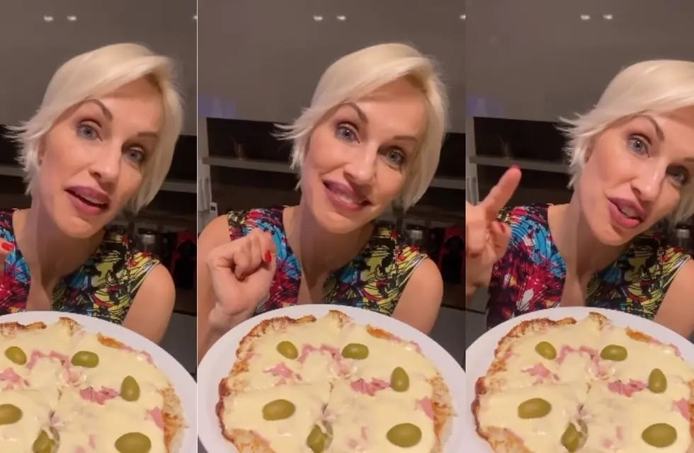 Paso a paso: cómo hacer la pizza sin horno y sin harina de Ingrid Grudke