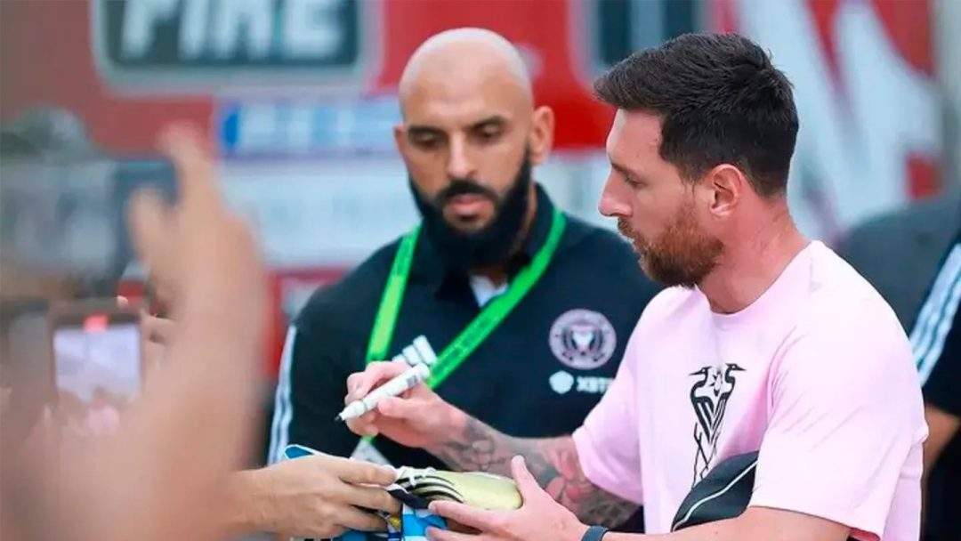 El video viral de Lionel Messi y su guardaespaldas que revela su particular relación