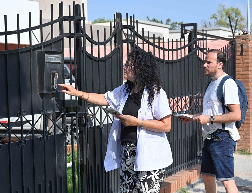 El dengue en Bahía Blanca: hacen controles en barrio Universitario