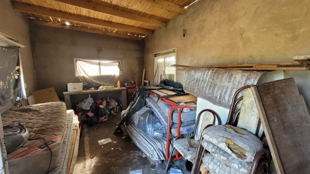 Una familia sigue necesitando ayuda urgente tras los destrozos del temporal de diciembre