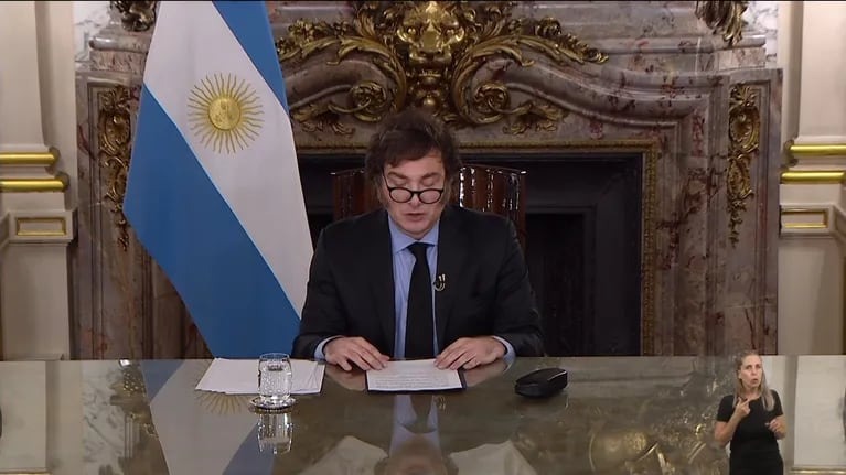 Javier Milei anunció el superávit fiscal del primer trimestre y afirmó: “El esfuerzo va a valer la pena”