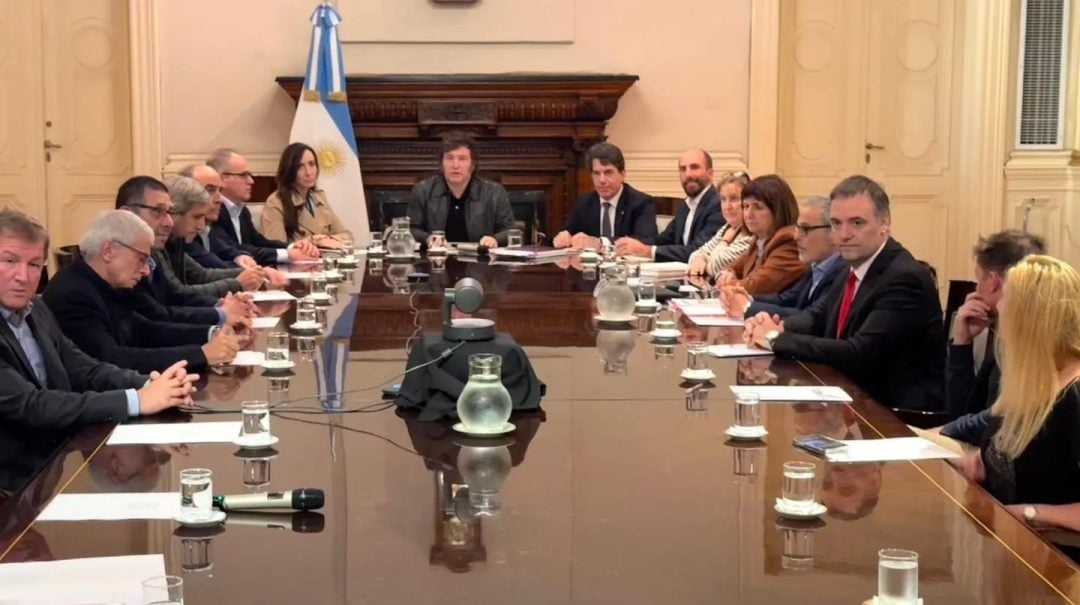 Javier Milei encabezó la reunión del comité de crisis: el Gobierno ratificó que “respalda enfáticamente” a Israel