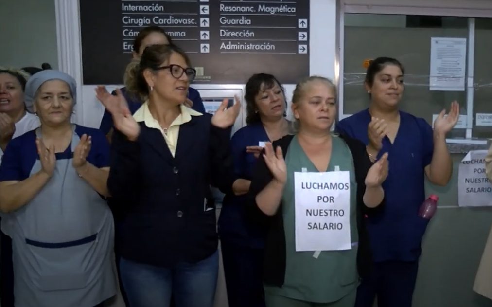 Paro en los trabajadores de la sanidad: la medida afecta a los hospitales privados de la ciudad