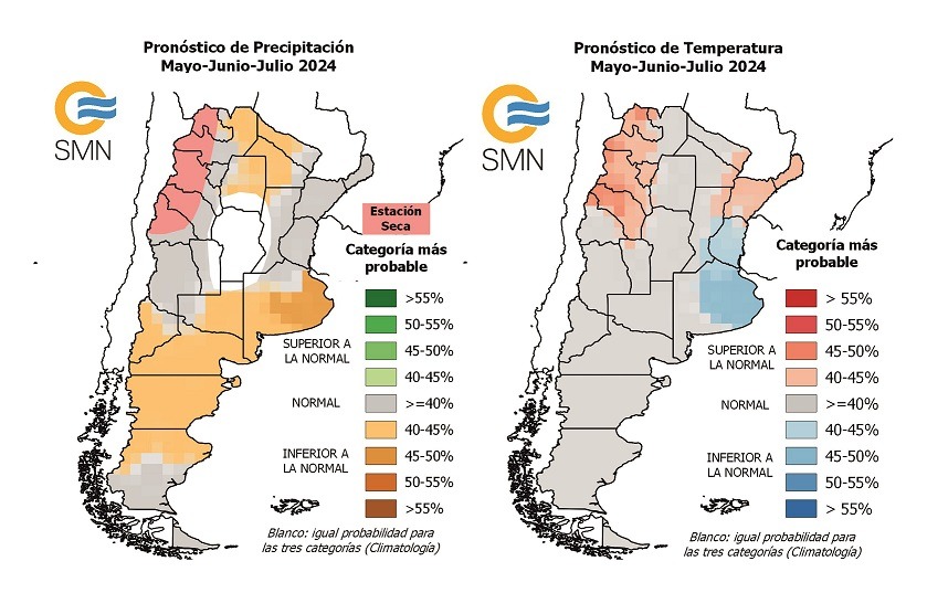 El SMN ratifica un invierno mas frío de lo normal y de pocas lluvias