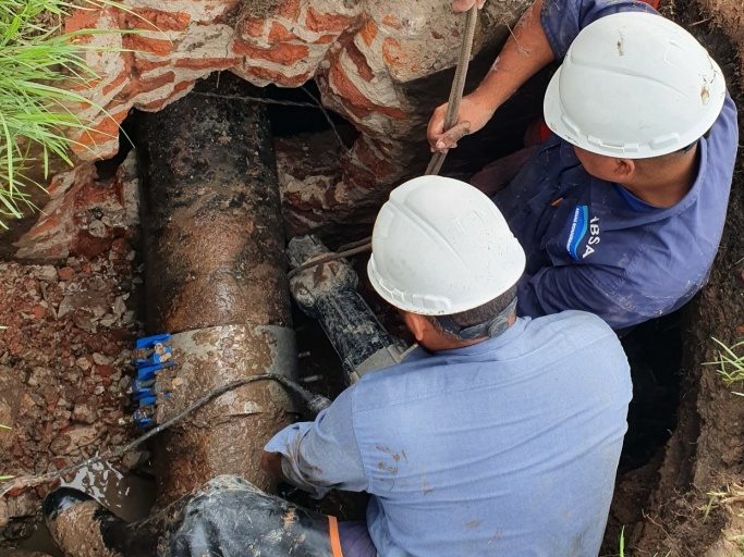 Obra de Absa: Corte de media calzada en cercanías al Parque Independencia