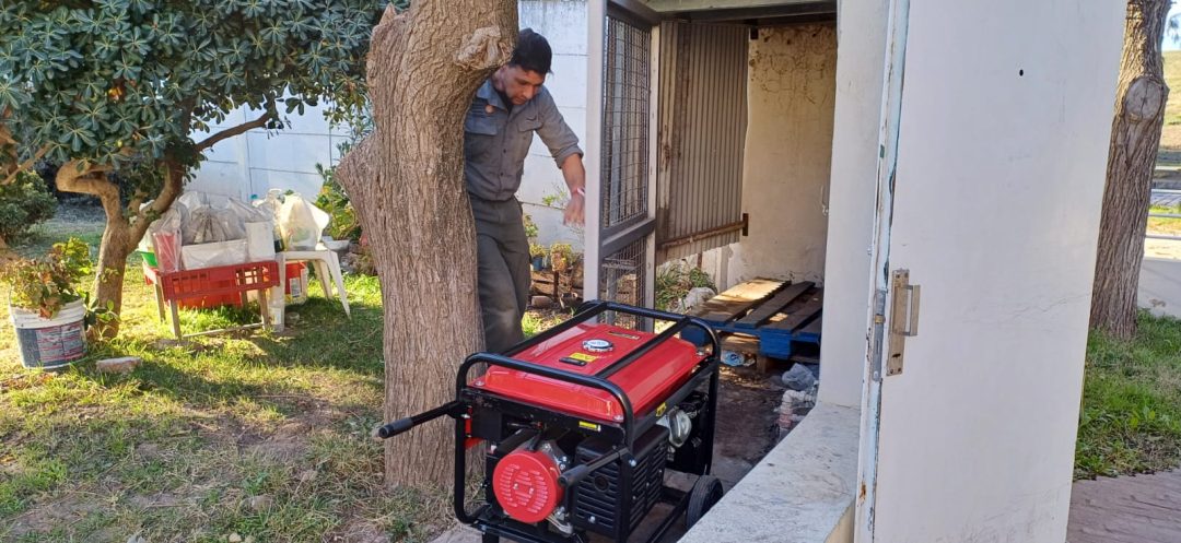 Tras el robo, el Hogar Don Orione recibió un nuevo grupo electrógeno