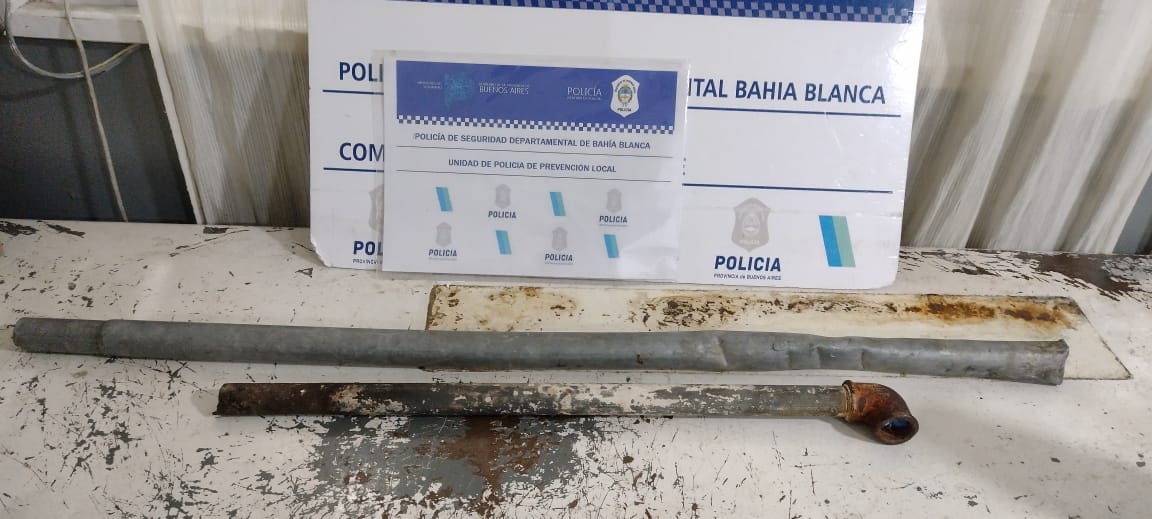Detenido por atacar a su pareja con un caño