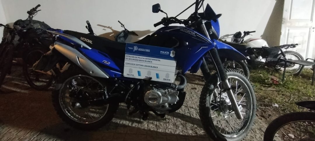 Detuvieron a dos menores que intentaron robar una moto