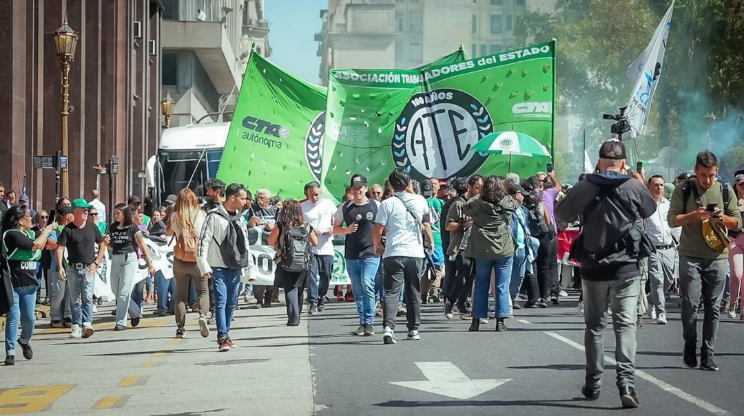 ATE anunció nuevo paro de actividades por 24hs para el 5 de diciembre