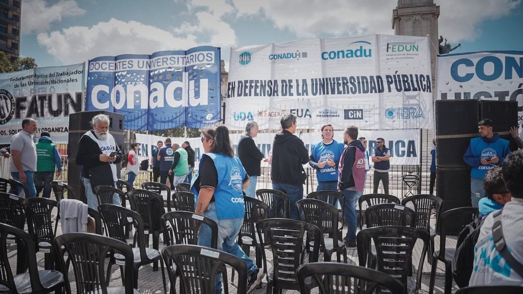 Marcha federal universitaria: desde el sector aseguraron que tienen “dificultades para seguir funcionando”