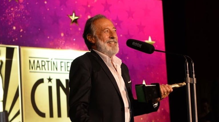 El emotivo discurso de Guillermo Francella al ganar el Martín Fierro de Oro de Cine y Series por El Encargado