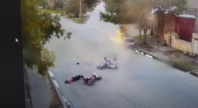 Lo mató haciendo Willy: el video del impacto que le costó la vida a Walter Binaghi