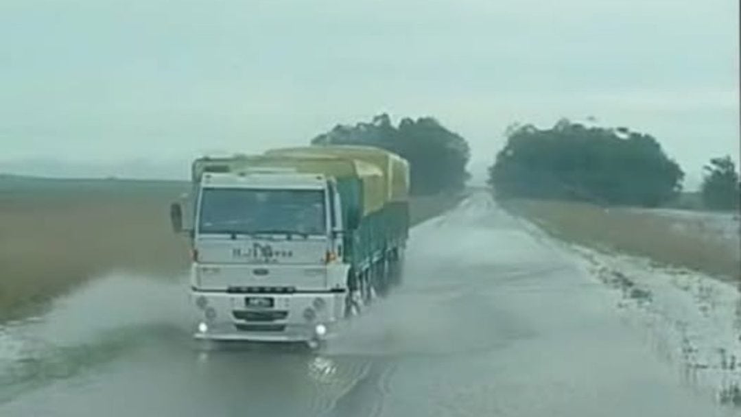 Solicitan la pronta habilitación para transporte de carga en la ruta 35