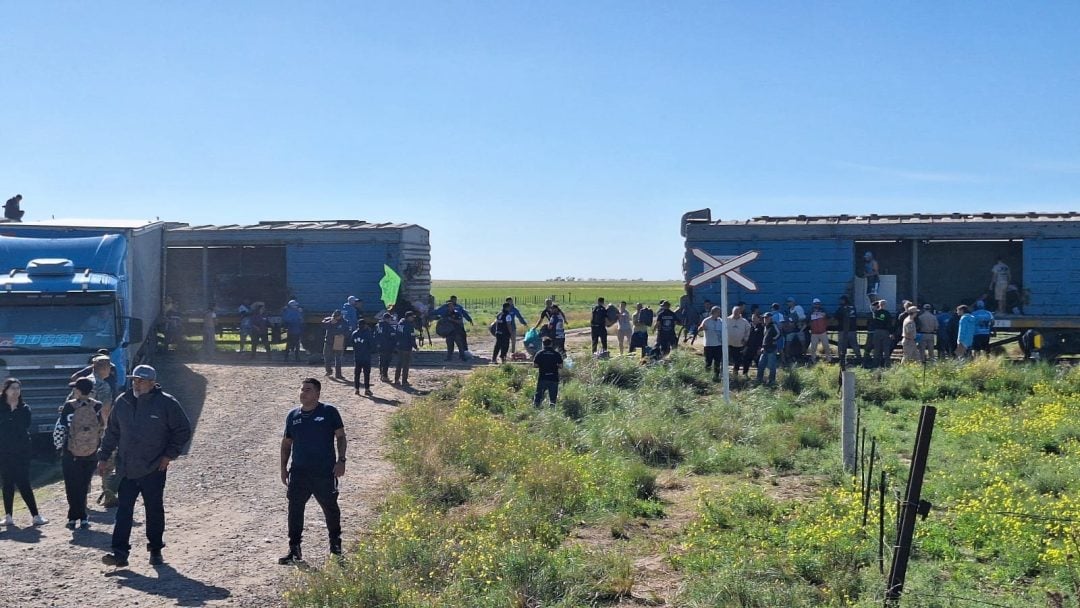 El Tren Solidario llegó nuevamente a Bahía Blanca con más de dos toneladas de donaciones