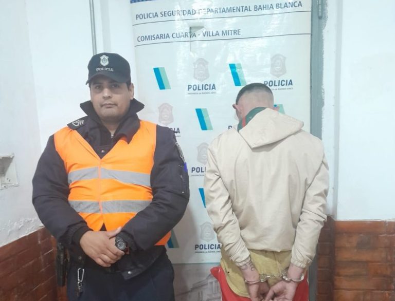 Detuvieron a un peligroso delincuente que había violado el arresto domiciliario