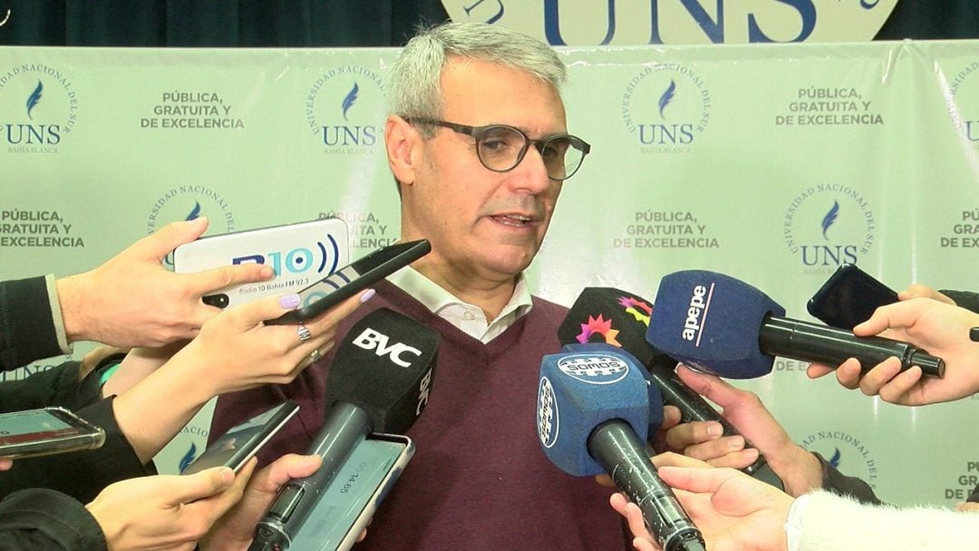 Daniel Vega: “Recién ahora tenemos un panorama más claro de los daños en la UNS”