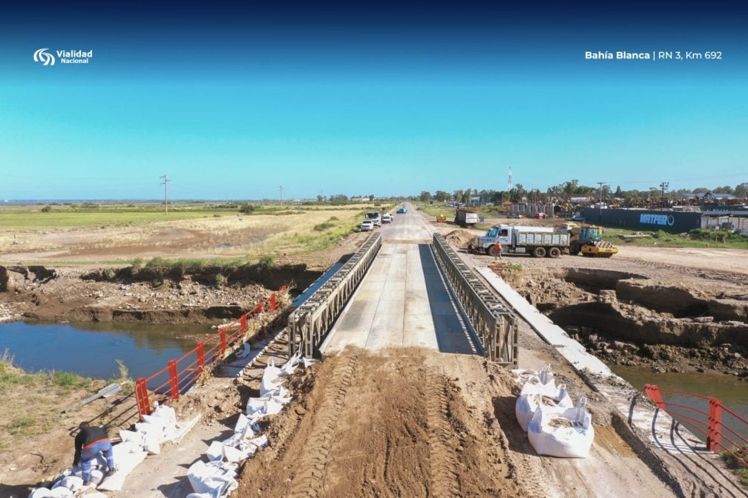 Estado de Rutas aledañas a Bahía Blanca