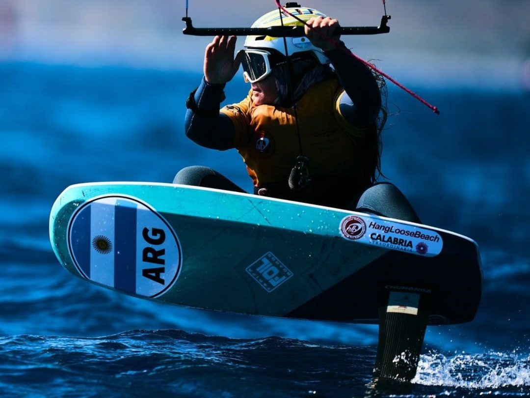 Catalina Turienzo ganó un torneo internacional en Turquía y escala en el ranking mundial de Fórmula Kite