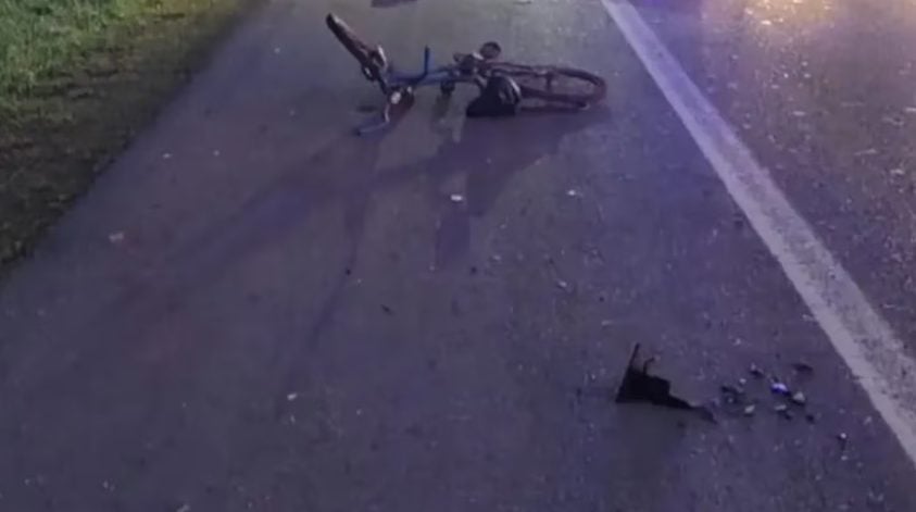Un hombre borracho atropelló y mató a un ciclista y publicó un mensaje en las redes: “Así terminó mi día”