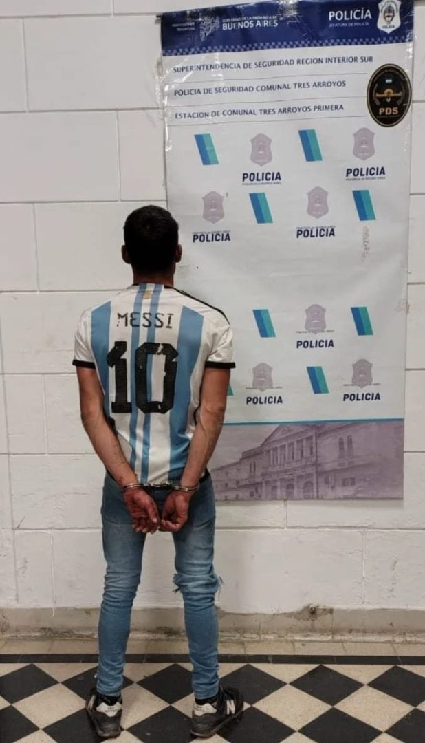Detenido por atacar a su hermano con un arma blanca