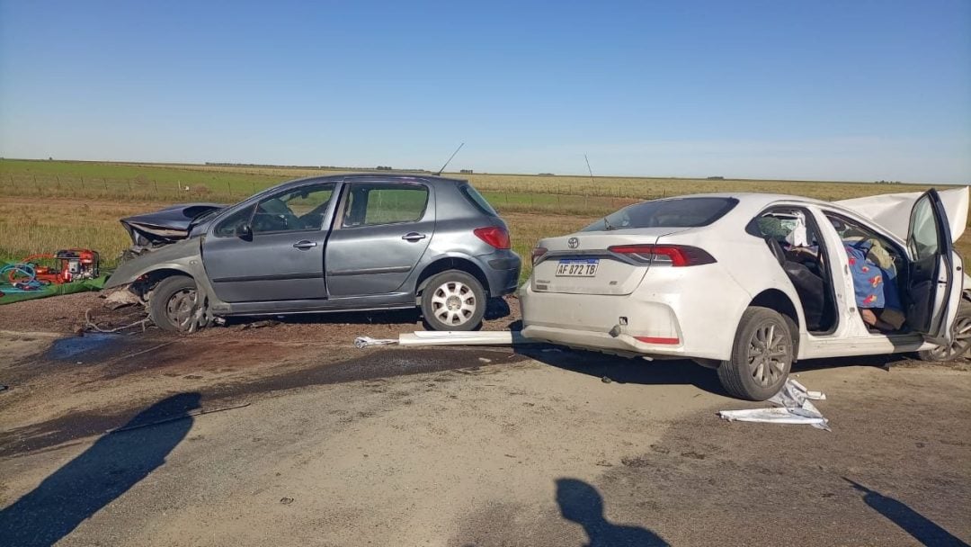 Tragedia en la Ruta 3: identificaron a dos de las tres víctimas fatales del choque frontal