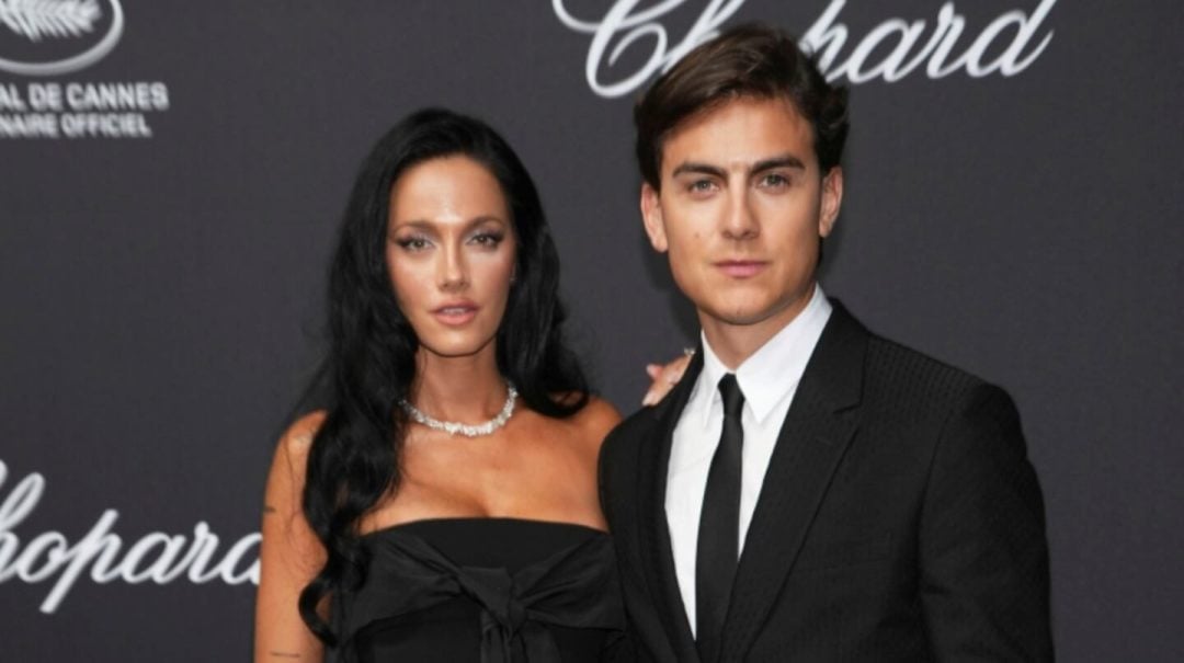 Oriana Sabatini y Paulo Dybala deslumbraron en Cannes: las fotos de su paso por la alfombra roja