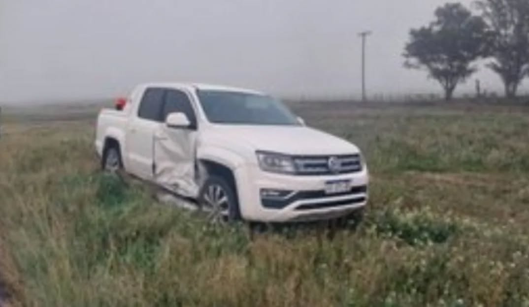 Siniestro vial en ruta 3. Por fortuna sin heridos