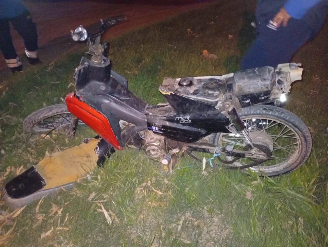 Continúa en terapia intensiva el motociclista accidentado en Undiano y Avenida Arias