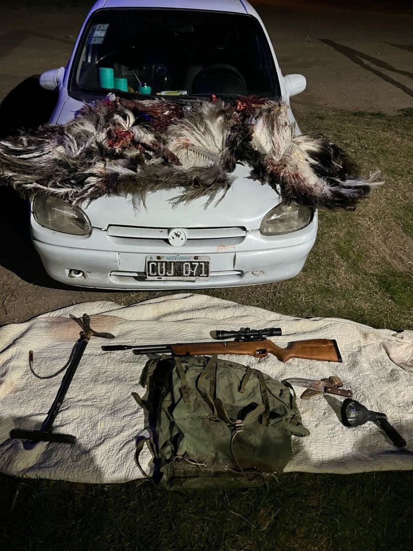 Caza furtiva: un detenido en Punta Alta