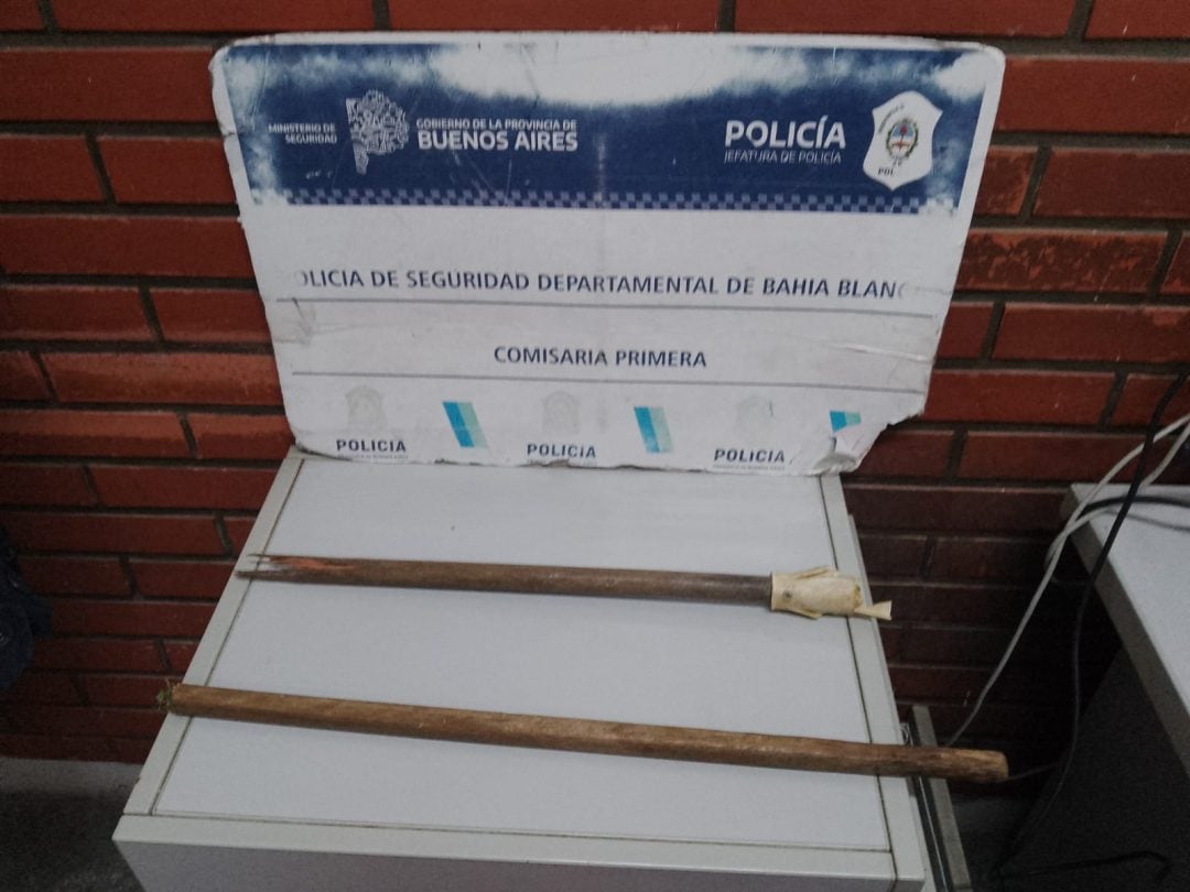 Un cartonero atacó a palazos a un jardinero y a un vecino del barrio UPCN y fue detenido por la policía