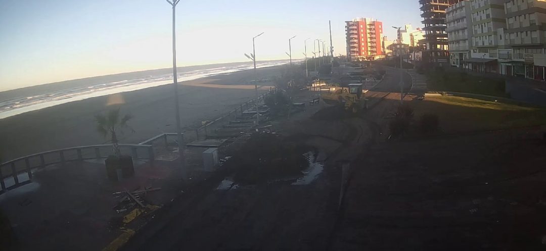 Sudestada en Monte Hermoso: destrucción y un frente costero en jaque