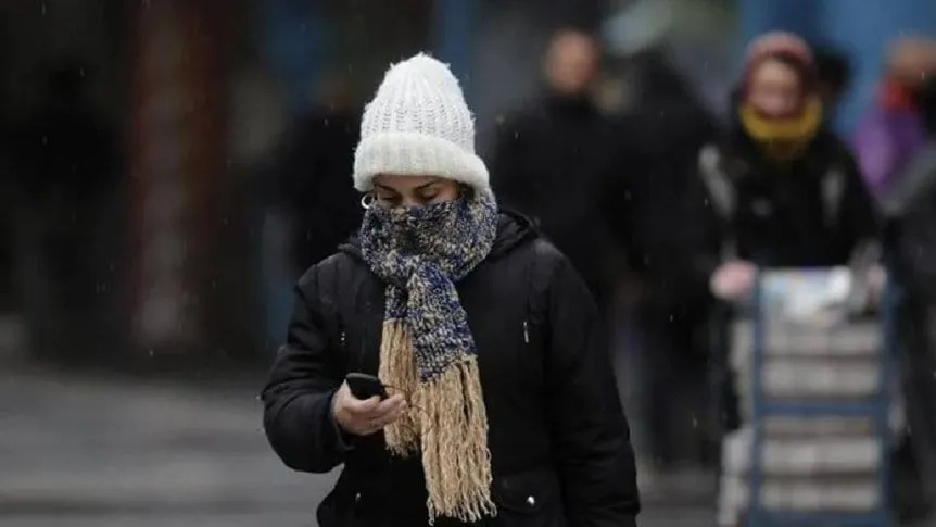 Fin de semana helado en Bahía: seguirán las temperaturas bajo cero