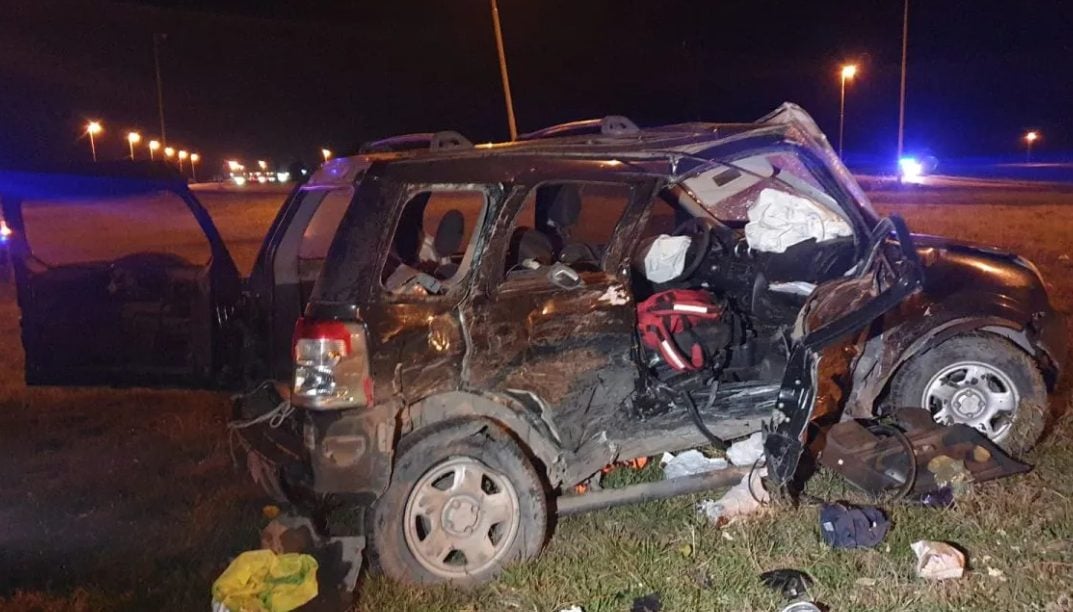 Otro accidente en la rotonda de las rutas 85 y 51: un conductor fue hospitalizado