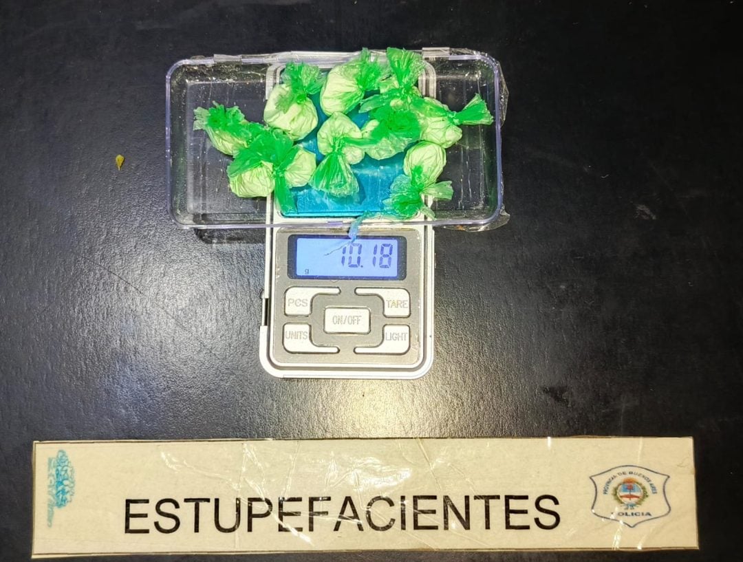 Allanaron por un robo y encontraron cocaína