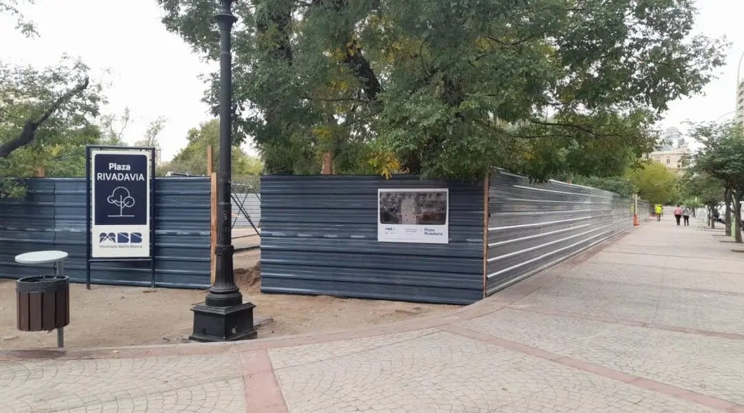 La nueva zona de juegos de la plaza Rivadavia ya está lista para disfrutar