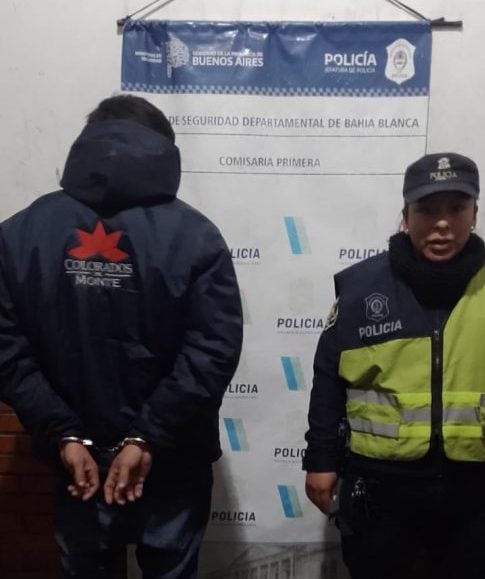 Lo detuvieron por agredir a golpes a su pareja