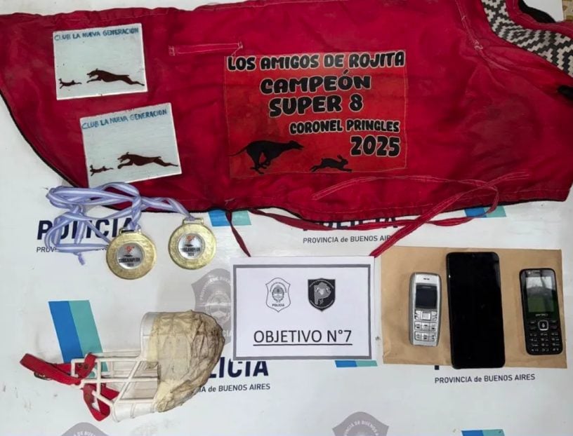 Desbarataron una red clandestina de carreras de galgos