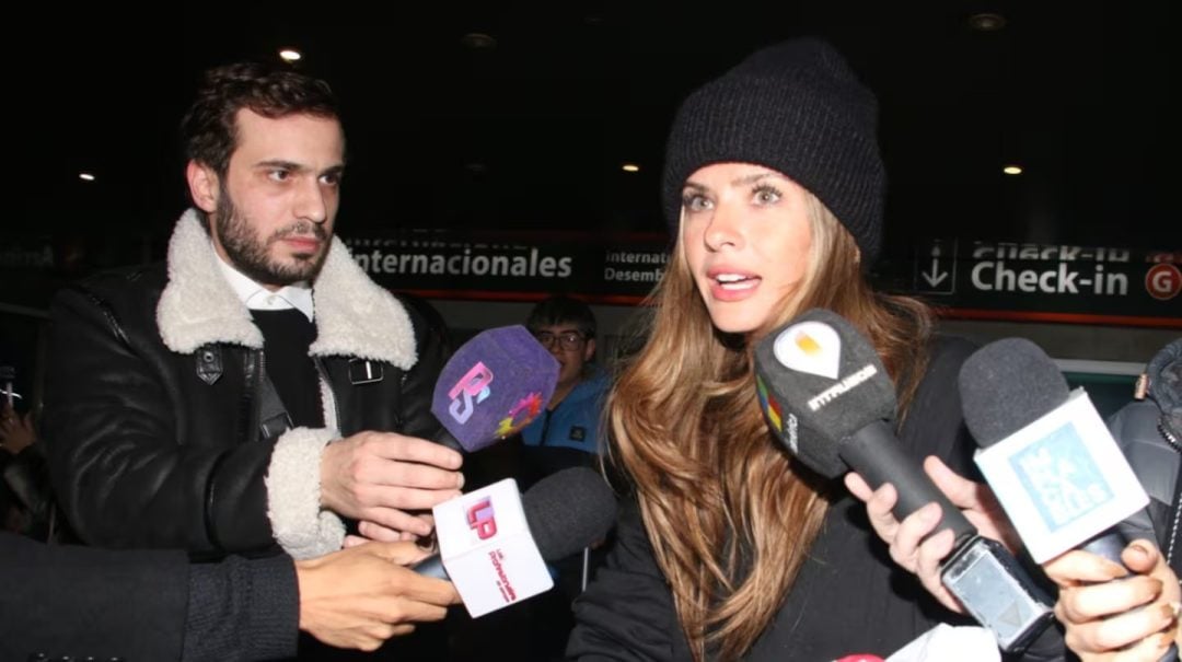 Las fotos de la llegada de la China Suárez tras su romántica escapada con Mauro Icardi a Turquía