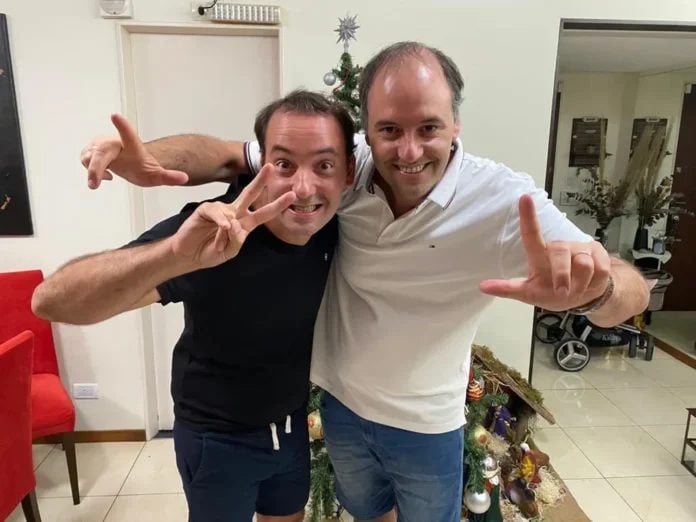 El hermano de Adorni escaló al primer lugar de una lista de diputados de La Libertad Avanza