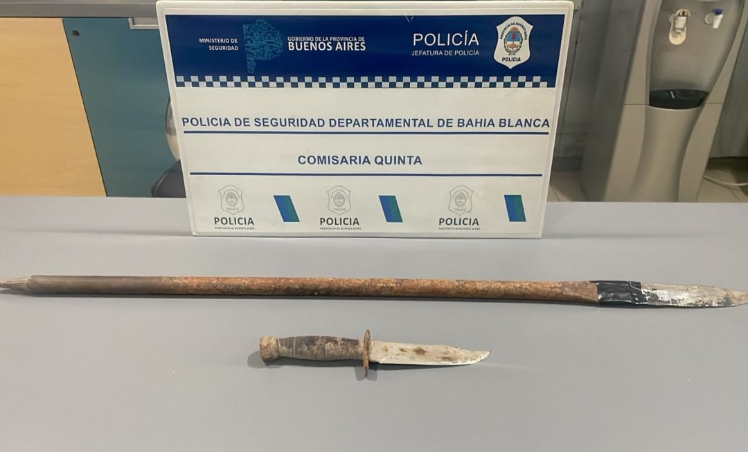 Dos jóvenes detenidos por atacar a un vecino y a la Policía: un subcomisario recibió un palazo en la cabeza y está internado
